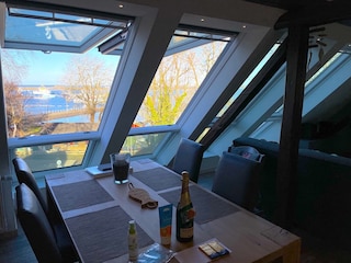 große Veluxfenster zum Lüften