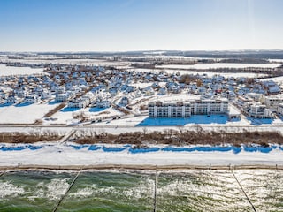 Börgerende im Winter