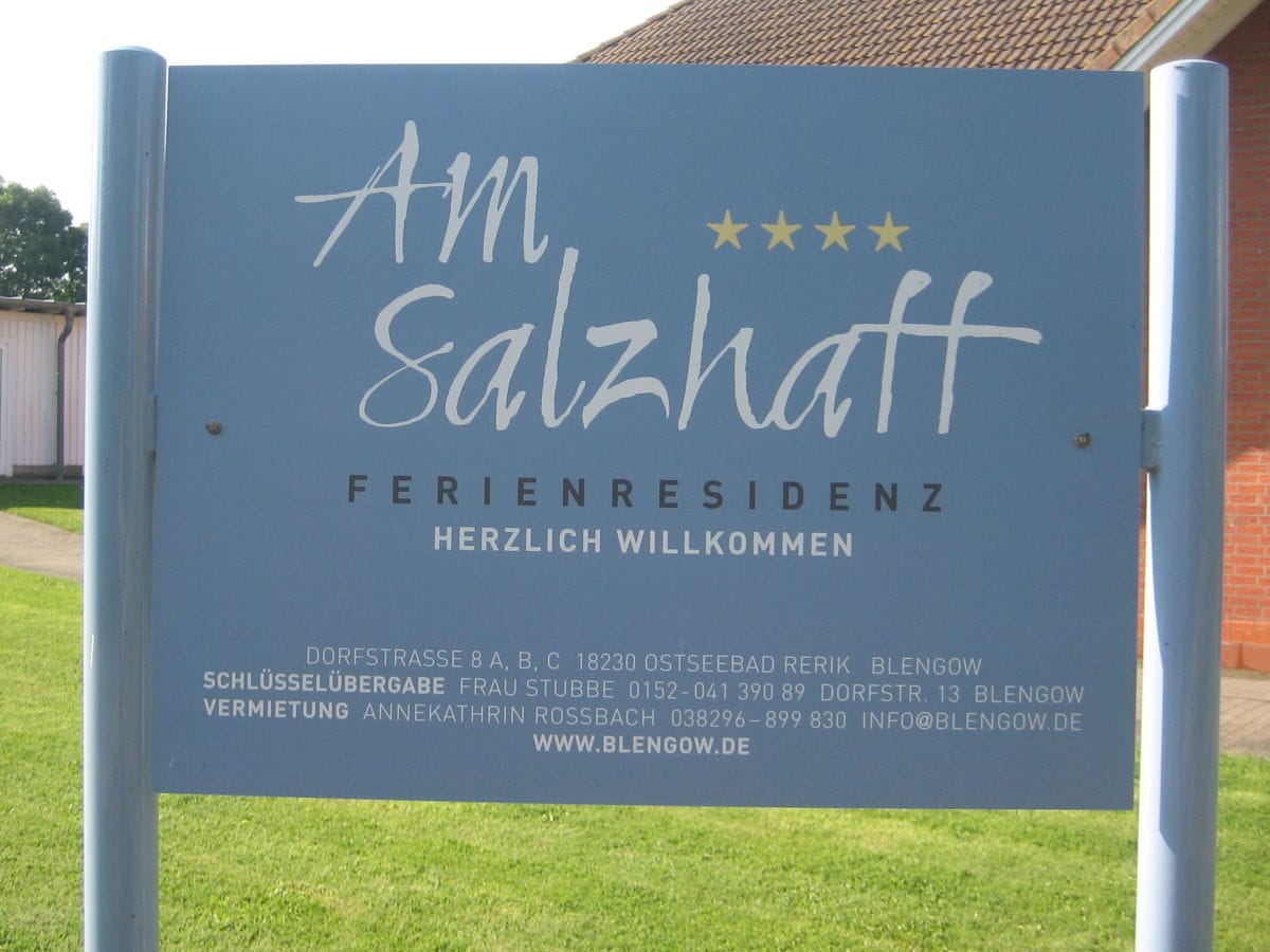 Herzlich Willkommen: Ihre Ferienresidenz "Am Salzhaff"