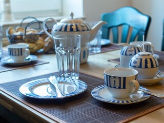 Gedeckter Tisch