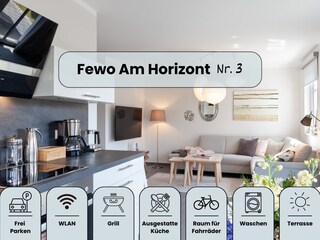 Appartement de vacances Zingst Équipement 13