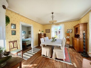 Das einladende, charmante Esszimmer