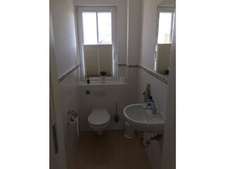 Gäste WC im Erdgeschoss