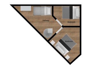 Appartamento per vacanze Nieuwvliet Pianta del piano 22