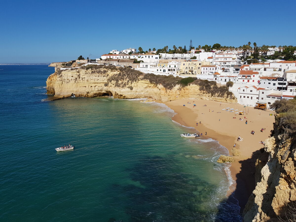 Carvoeiro mit Stadtstrand