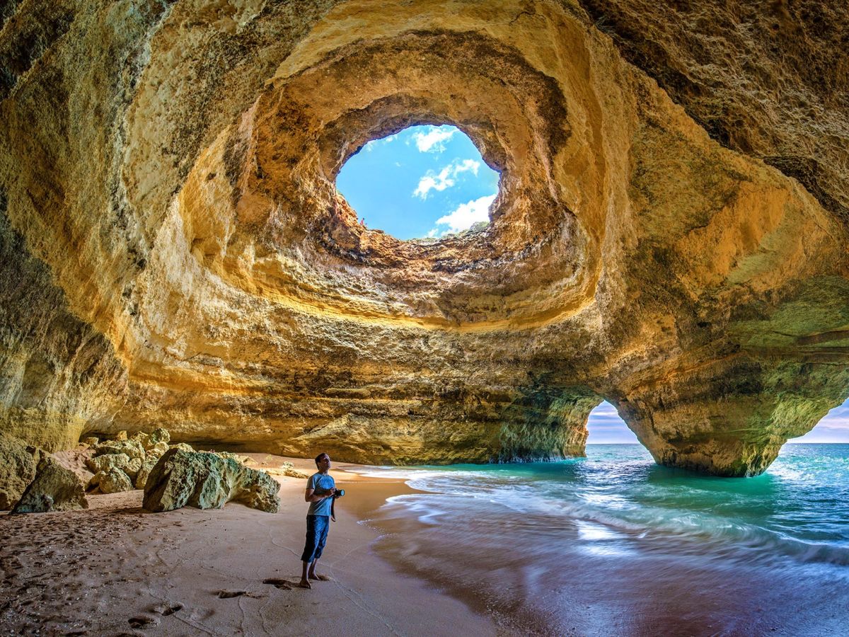 Praia do Benagil - größte Grotte