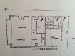 Vakantiehuis Haren (Groningen) Grondplan 21