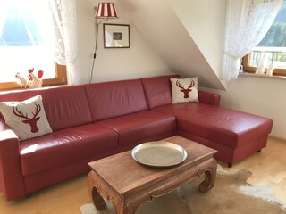 Ecksofa mit Bettfunktion