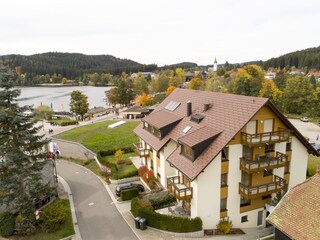 Haus Residenz am See - Lufaufnahme mit See