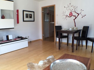 Blick in den Wohnraum