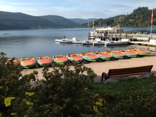 Boote auf dem Titisee