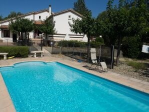 Ferienhaus Cottage mit Flussblick, Uzer - Vinezac - image1