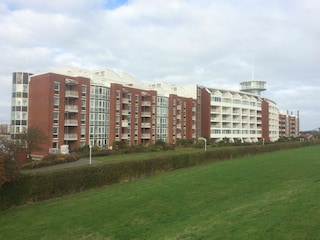 Das Helgolandhaus von Südwesten