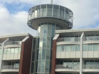 Die Aussichtsplattform vom Helgolandhaus