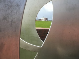 Skulptur am Südstrand