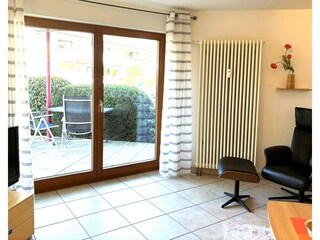 Blick zur Terrasse