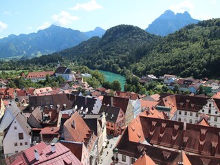 Blick auf Füssen