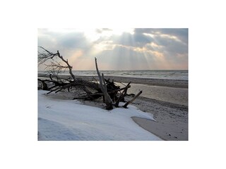 Weststrand im Winter