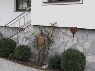 Eingangsbergeich - Ferienwohnung Rössler