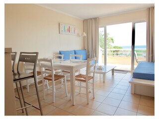 and sliding doors to the terrace