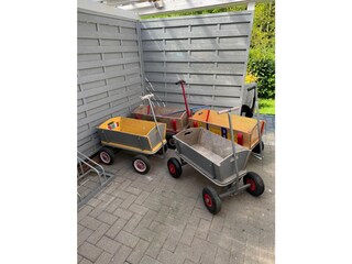Bollerwagen für die Kinder
