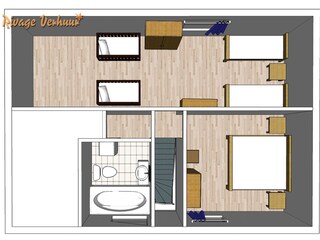 Vakantieappartement Breskens Grondplan 23