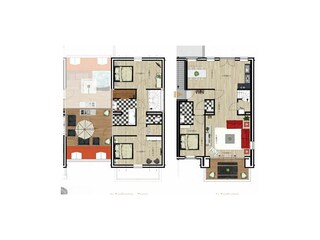 Appartamento per vacanze Dishoek Pianta del piano 20