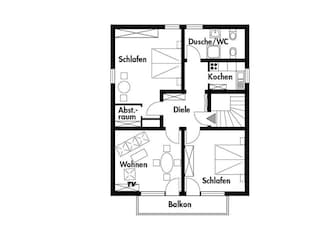 Ferienwohnung Bremm Grundriss 16