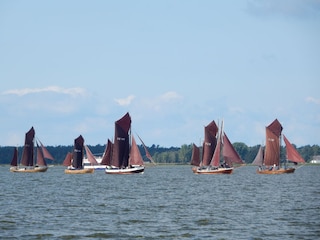 alte Zeesboote - typisch auf unserem Bodden