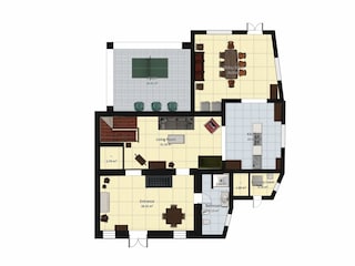 Villa Sonnino Grundriss 49