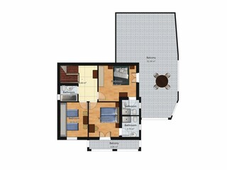 Villa Sonnino Grundriss 50