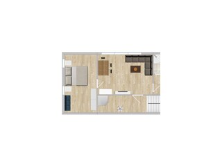 Vakantieappartement Burg auf Fehmarn Grondplan 14