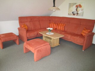 Sitzecke im Wohnzimmer