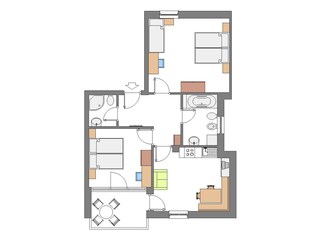 Appartamento St. Ulrich in Gröden Pianta del piano 25