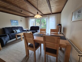 Blick aus der Küche