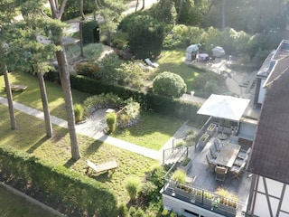 Terrasse und Garten