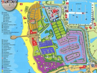 Chalet Makkum Grondplan 26