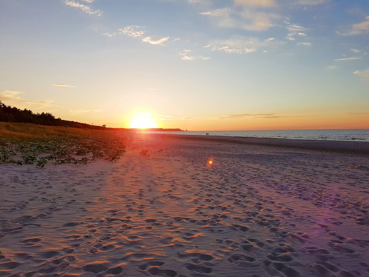 Abendstimmung am Strand