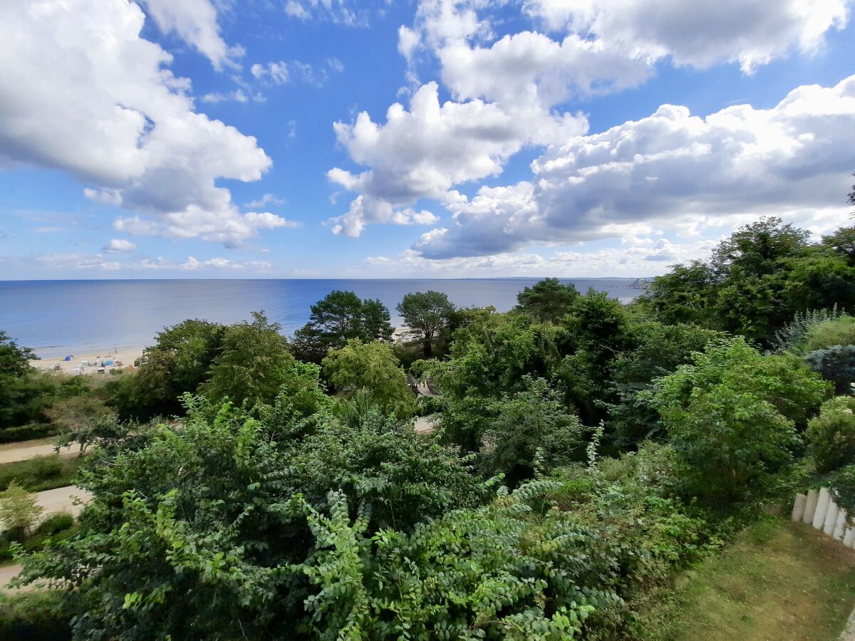 Herrliche Aussicht vom Balkon