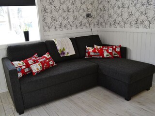 Das stabile gemütliche Bettsofa für 2 P, 1.40 x2,00 m