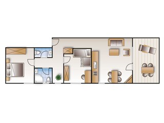 Appartamento per vacanze Bolsterlang Pianta del piano 11