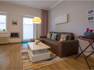 Holiday apartment Binz Living Room 11