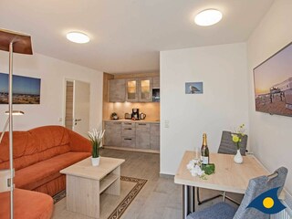 Wohnzimmer inkl. Küchenzeile