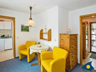 Sitzecke im Wohnzimmer