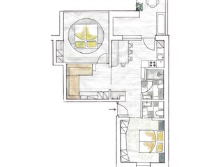 Apartamento de vacaciones Steinegg Plano de planta 33