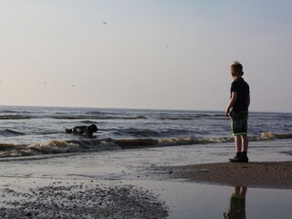 Bonne und Casper am See