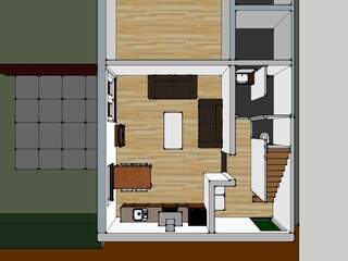 Appartamento per vacanze Schoorl Pianta del piano 21