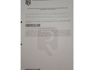 notificacion asignacion del numero de registro