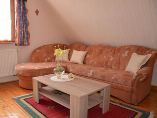 Sofa im Wohnzimmer