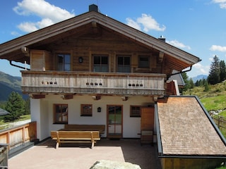 Skihütte Lang im Sommer